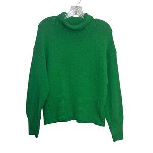 A New Day Turtleneck Sweater Womens XS Green New Pullover Cozy Casual Chic
